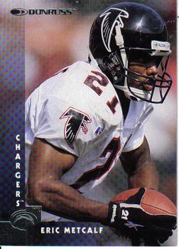 Eric Metcalf San Diego Chargers 1997 Donruss NFL #141